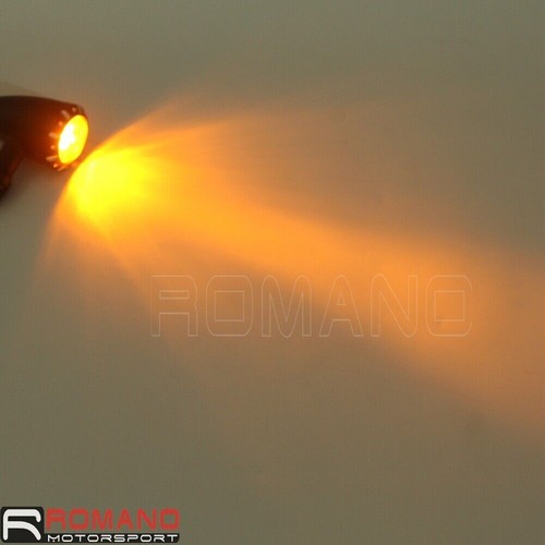 10mm Bolt Bullet LED 3 In 1 Turn Signal Brake Running Light Indicator For Harley - Picture 8 of 8