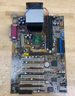 Asus Cusl2-C Socket 370 with Intel Pentium Iii Malay Cpu and 128 Mb Ram