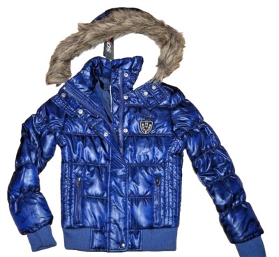 SOHO New York Winterjacke Mädchen Jacke  Gr. 128 -158  2 Farben 49,99  NEU