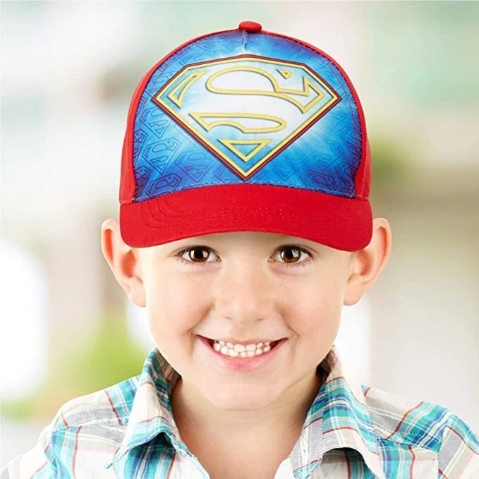 Gorra de béisbol DC Comics Superman para niños de 4 a 7 años Foto 2 de 4