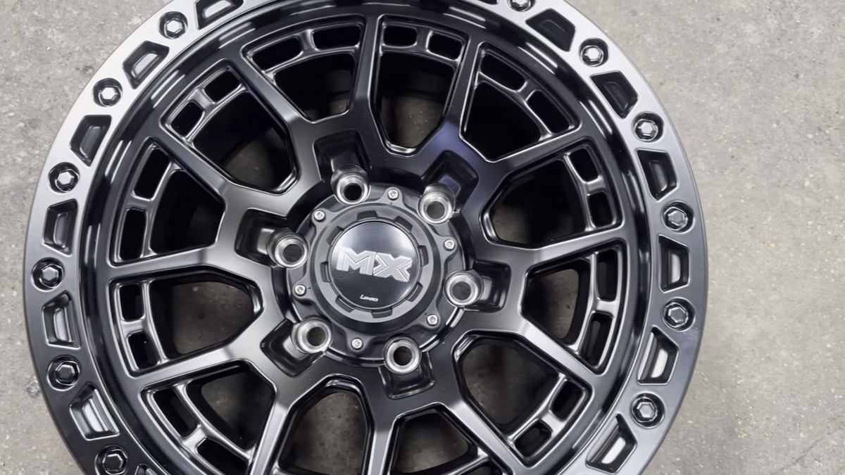 New 16x8.5 Lenso MX Gravel (4 Wheel) BLACK 6x139.7 Toyota Tacoma
