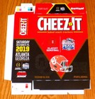 CHEEZ-IT LIMITED EDITION NCAA 2019 PEACH BOWL BOX OKLAHOMA SOONERS — photo 1