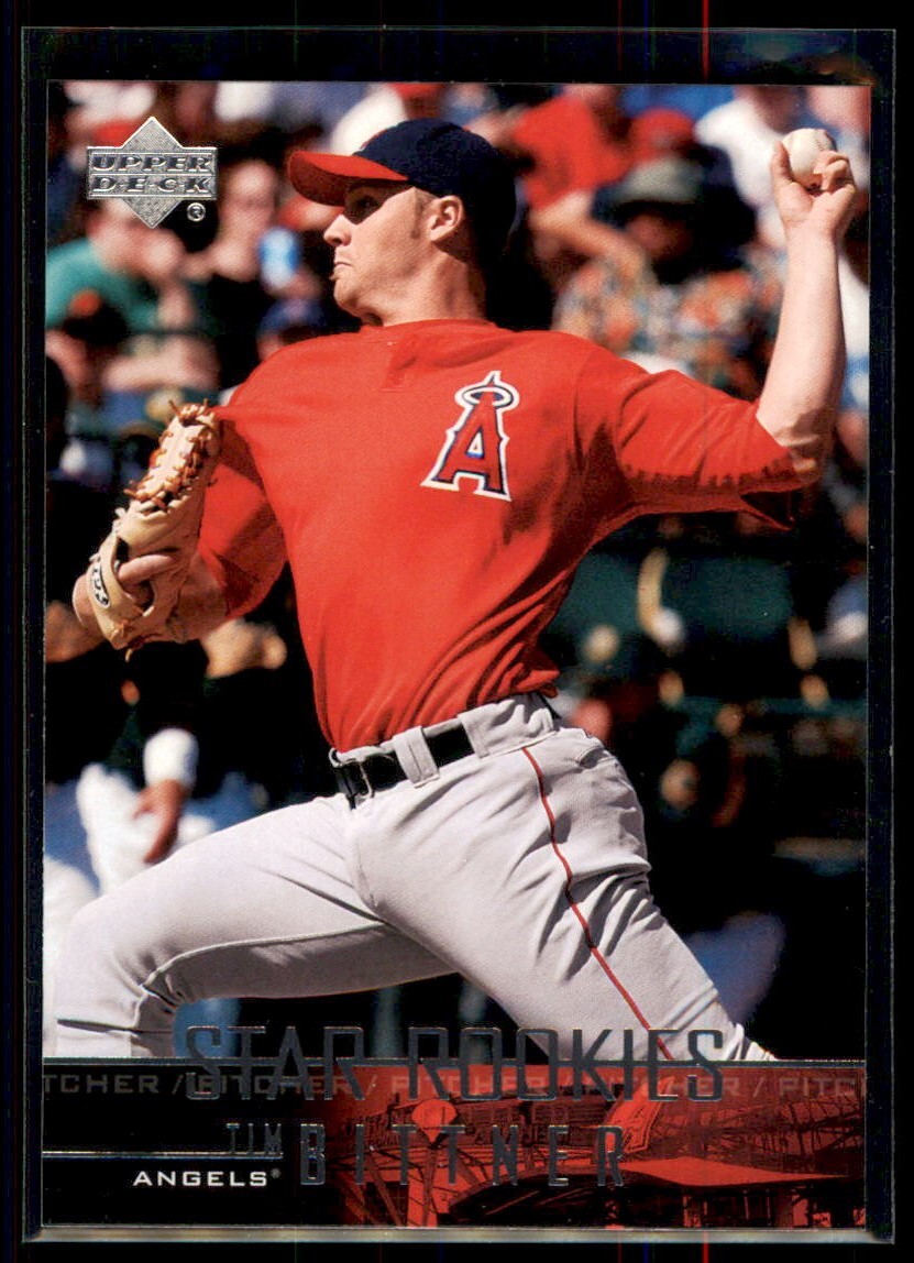 2004 Upper Deck Tim Bittner RC #482 Anaheim Angels