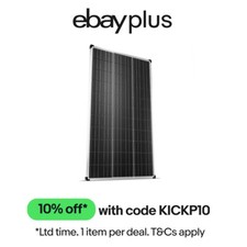 12V 160W Solar Panel Kit Portable Battery Charger