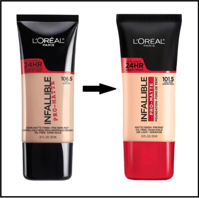 Loreal Infallible Pro Matte 24Hr Liquid Foundation 1oz YOU CHOOSE Oil Free READ