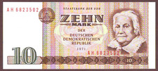 Germany  Democratic  Republic  10 Mark 1971     Gem UNC