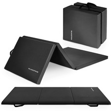 BalanceFrom 6x2 Feet 3-Panel Folding Gymnastics Mat   2-Inch Thick Pad with V...