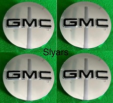 4 Gmc 83mm Chrome Center Caps 2014-2019 Sierra Limited Yukon Xl 20 22 Wheels 4 Gmc 83mm Chrome Center Caps 2014-2019 Sierra Limited Yukon Xl 20 22 Wheels