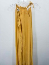 Pre-Owned Nine West Yellow Size XL Maxi Sleeveless Dress
