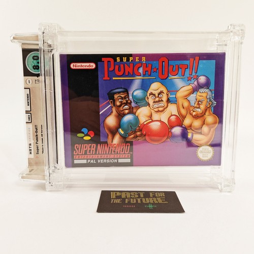 SNES Super Nintendo Super Punch Out!! - WATA 8.0 CIB (No VGA)