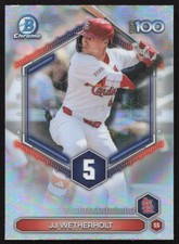 2026 Bowman JJ Wetherholt Bowman Top Prospects #BTP-5 - Cardinals