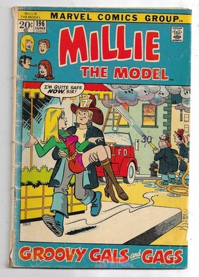 Millie the Model #196 GD/VG (1972) Marvel Comics