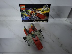 A-Wing Fighter STAR WARS 7134 LEGO Set 100% COMPLETE Instructs Original