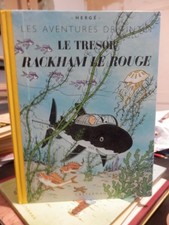 Album BD Tintin "Le trésor de Rackham le Rouge" Fac-similé EO couleurs de 1944