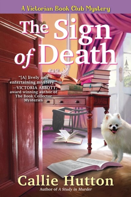 The Sign Of Death: A Victorian Book Club Mystery by Callie Hutton HARDBACK