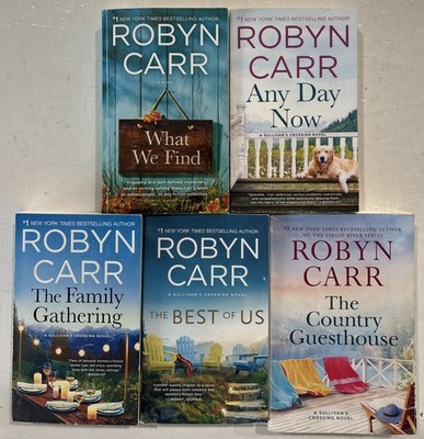 Complete SULLIVAN S CROSSING Series  Books 1-5 Robyn CARR 5 PB Set Lot NETFLIX