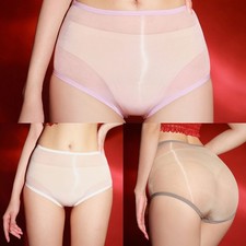White Intimates Knickers in Multiple Colors Women's Oil Shiny Briefs Panties