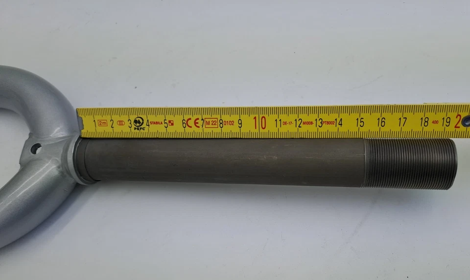 Saxonette Classic Vorderrad Gabel silb 26Zoll Schaftlänge195mm P982051500005615 - Bild 4 von 4