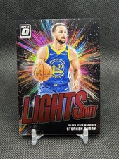 2024-25 Panini Donruss Optic Lights Out #7 Stephen Curry GS Warriors Red /99