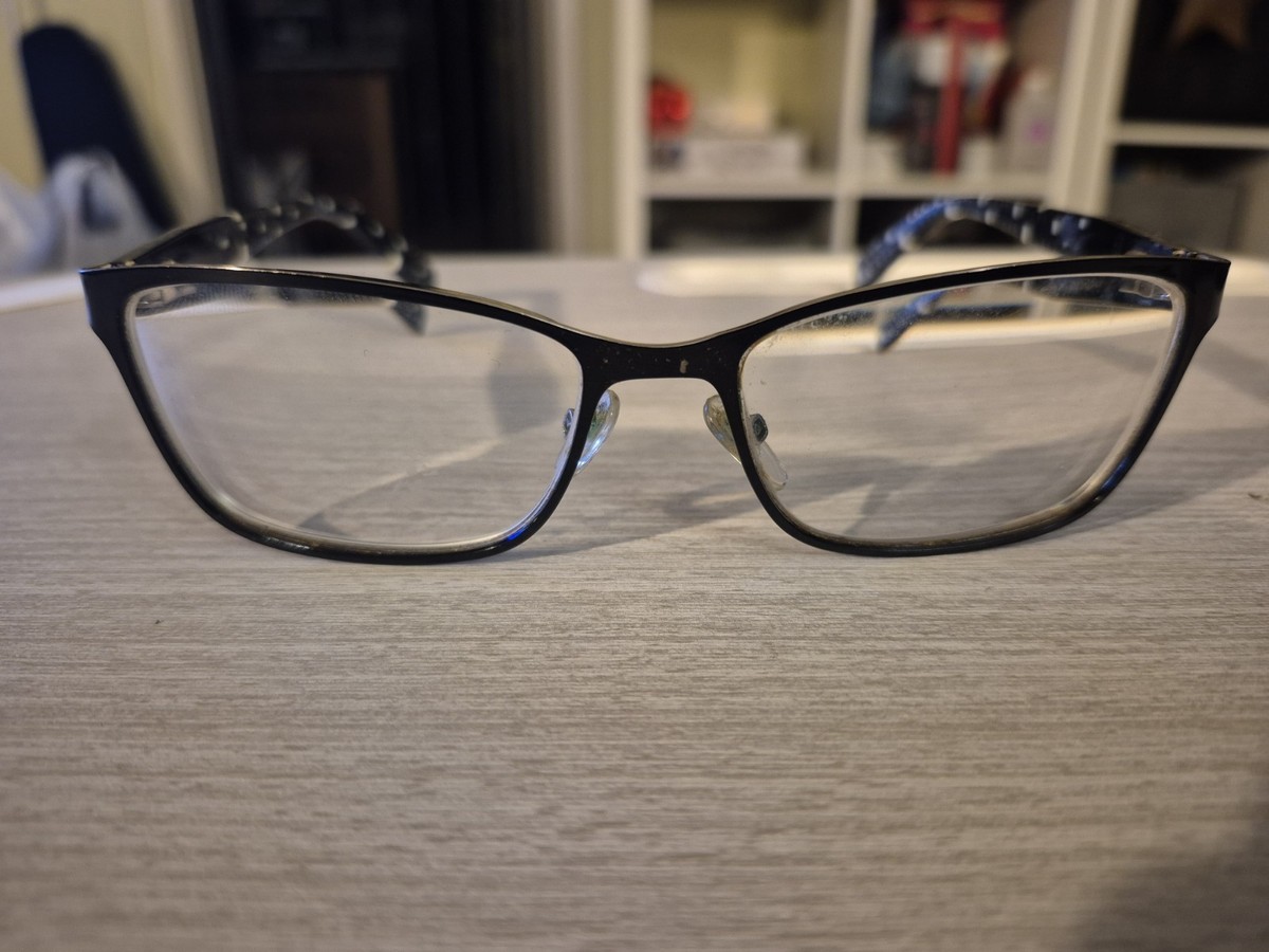 Furla VFU071K Col 0583 Eyeglasses Black Rectangular Full Rim  display picture 3