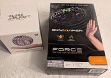 2 Drones Sky Viper Force & Globe Aircraft Hand Controlled NEW - FREE SHIPPING
