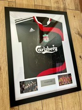 COA Liverpool Squad Hand Signed Shirt 2008 Away