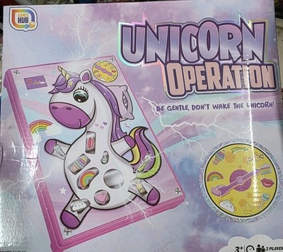 Einhorn Operation elektronisches Familien Brett Party Spiel ruhige Hand Geschicklichkeit & Spaß Spielzeug