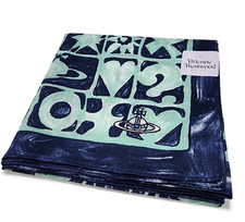 Vivienne Westwood Handkerchief Cotton scarf Multiple colors Big ORB