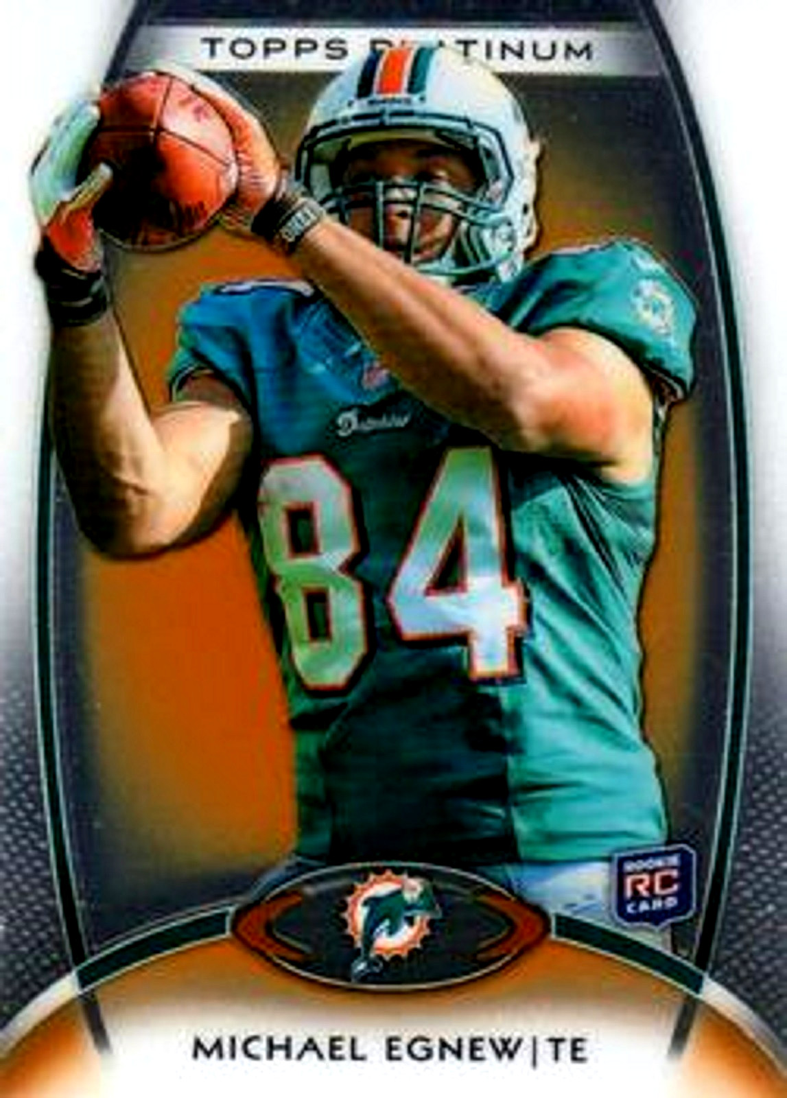 Michael Egnew Topps Platinum #145 Orange Refractor