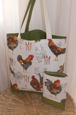 Einkaufstasche mit Hülle ,Stofftasche,Beutel,Shopper,selbst genäht