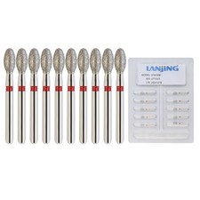 Dental Diamond Burs Football Burs FG Fine Red High Speed Friction Grip 379/023F