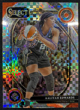 2025 WNBA Select #231 Aaliyah Edwards Courtside Checkerboard Prizm - Suns