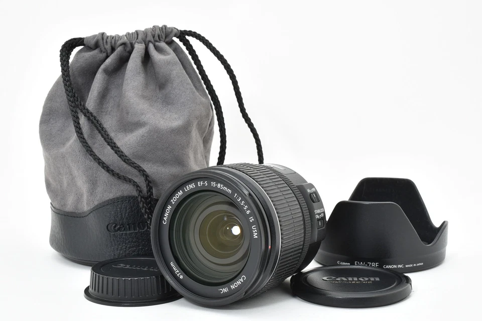 [MINT] Canon EF-S 15-85mm f/3.5-5.6 IS USM From JAPAN - Image 2 of 4