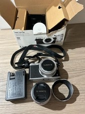 Panasonic LUMIX DMC-GF7W fotocamera mirrorless ottime condizioni accessori