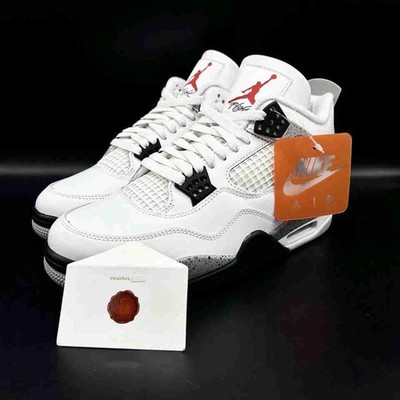 Air Jordan 4 Retro OG White Cement 2025 FV5029-100 Men Size | eBay