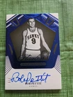2024-25 Panini Flawless Bob Pettit Autograph Shade Signatures Blue Auto #/8