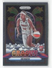 2025 Prizm WNBA Groovy Kiki Iriafen Rookie RC #15