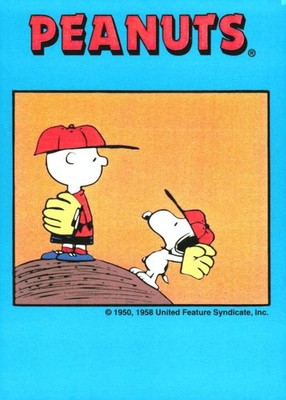 1992 Pro Sport Specialties Peanuts  #27 Charlie Brown / Snoopy  