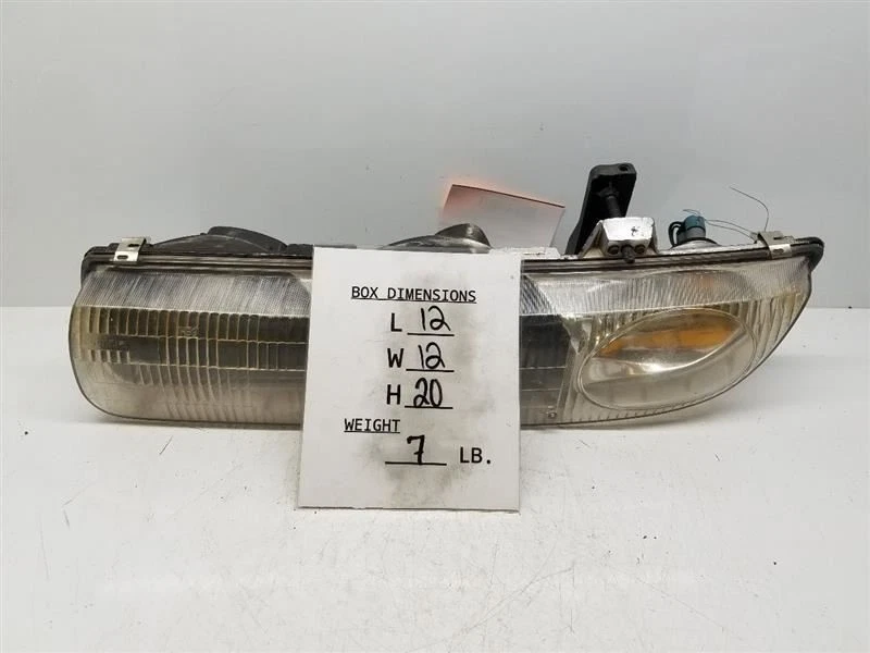 Farol esquerdo do motorista sedã compatível com 96-99 Saturn S Series fabricante de equipamento original - Imagem 3 de 4