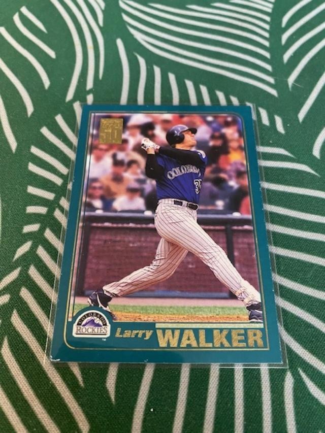 2001 Topps - Larry Walker #655 - FREE SHIPPING