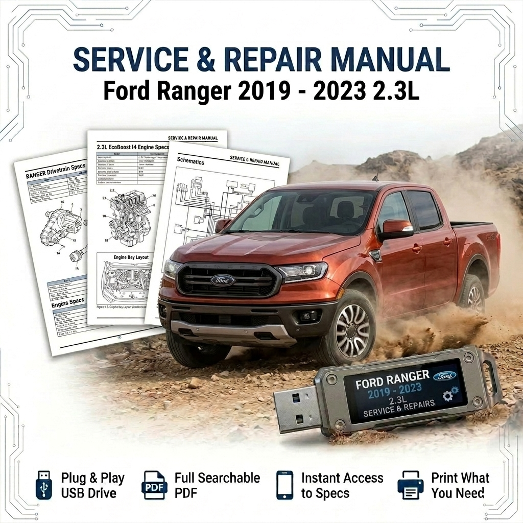 Ford Ranger Usb Module FORD RANGER 2019 2020 2021 2022 2023 SERVICE REPAIR WORKSHOP MANUAL ON ...