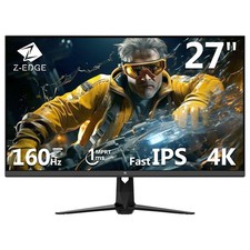 Z-EDGE G274K 27" 3840 x 2160 4K 160Hz 1ms IPS Gaming Monitor, HDMI x 2  DP x 2