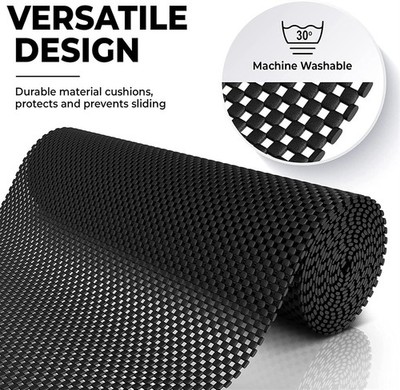 Rutschfeste Schubladeneinlage 30x150cm Mesh Grip Regal Matte Küche Schrank Schutz
