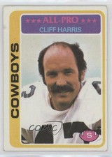 1978 Topps All-Pro Cliff Harris #160 HOF 0x2f