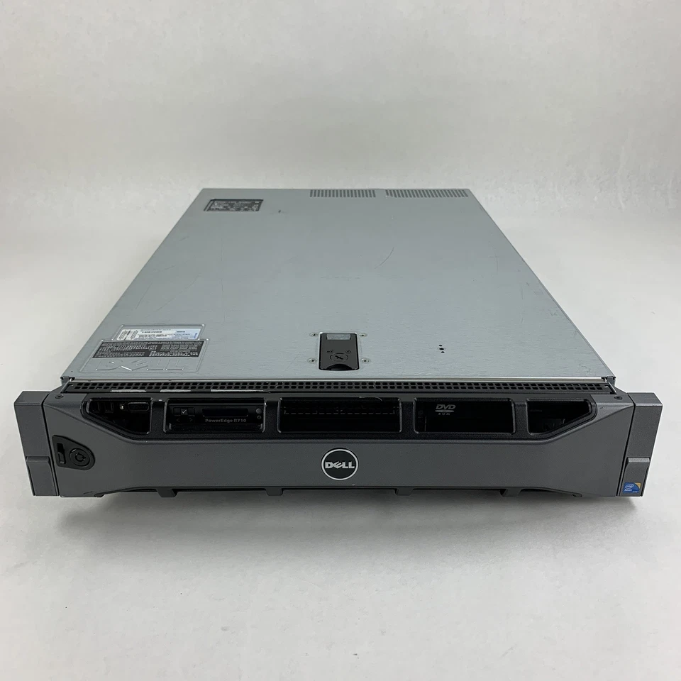 Dell PowerEdge R710 Server x2 Intel Xeon E5650 2.66 GHz 16 GB RAM No HDD No OS - Image 2 of 4
