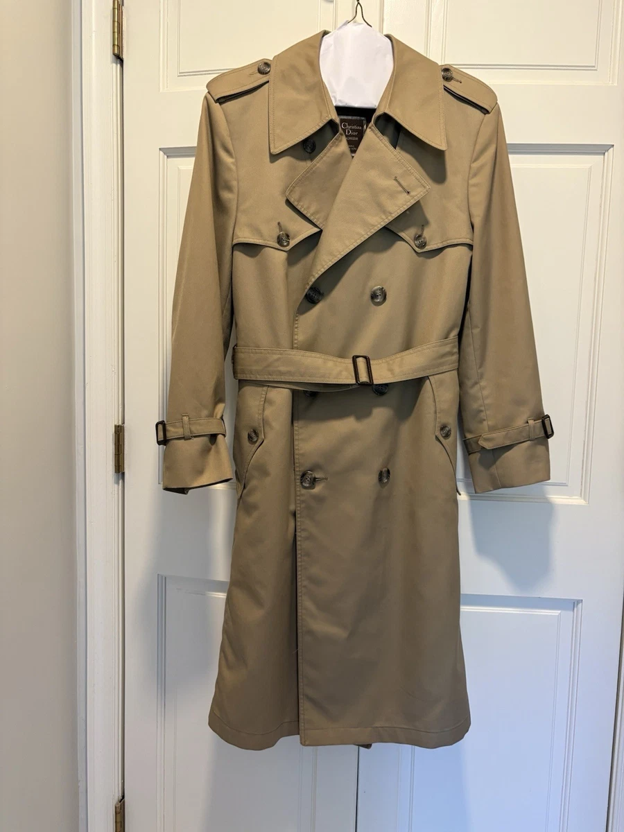 Christian Dior Monsieur Trench Coat for sale | eBay