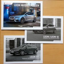 Prospekt Brochure Seat Leon 11 17 Mit Preisliste Leon Leon Sc Ebay