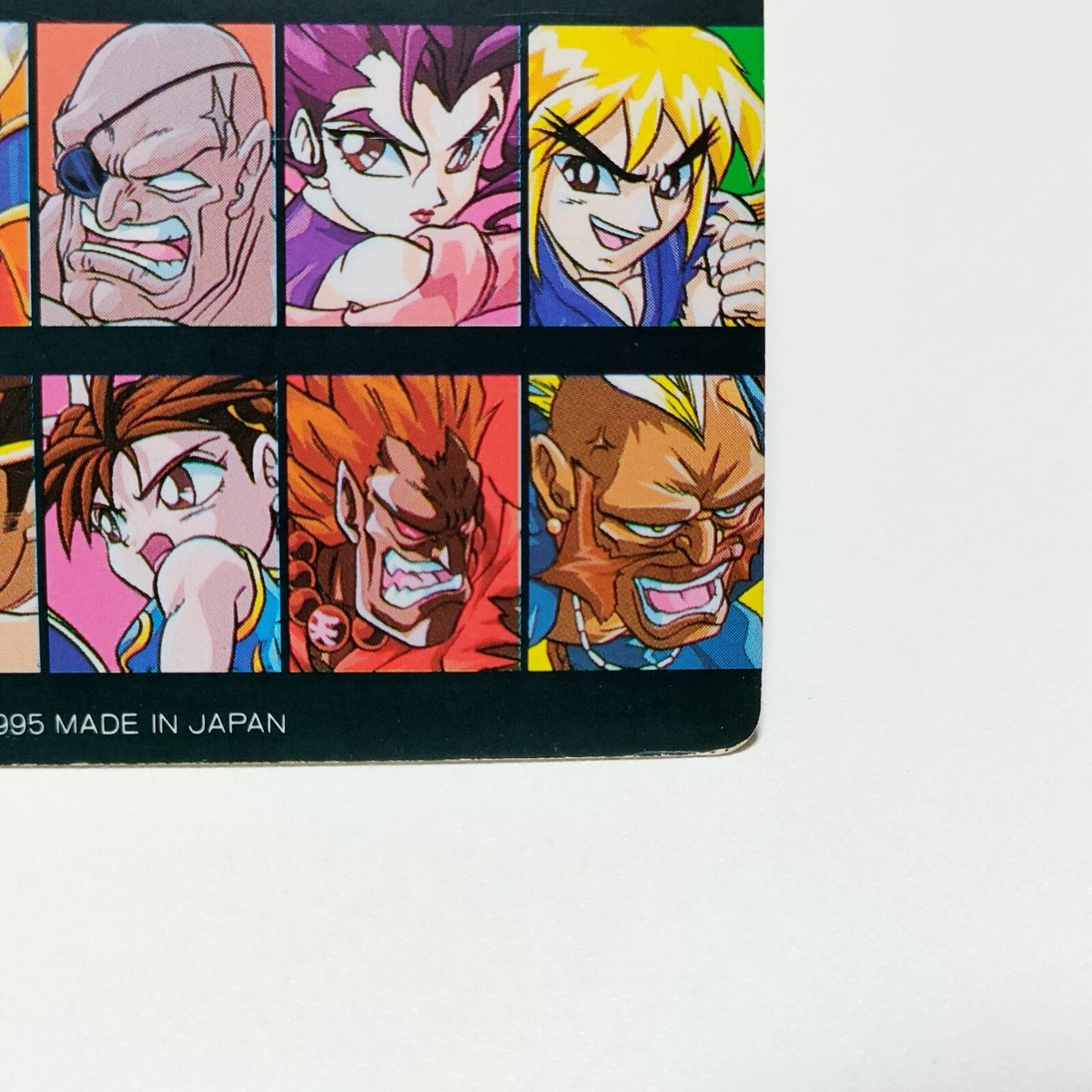 BANDAI - kenkenページ Ken No.051 Street Fighter ZERO Carddass 1995 Bandai Capcom