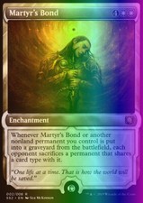MTG Magic the Gathering Martyr's Bond (2/8) Signature Spellbook 2 Gideon LP FOIL