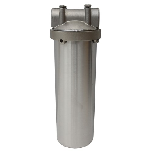Brand New 1"NPT Stainless Steel Heavy Duty Pressure Water Filter Housing USA - Picture 3 of 17